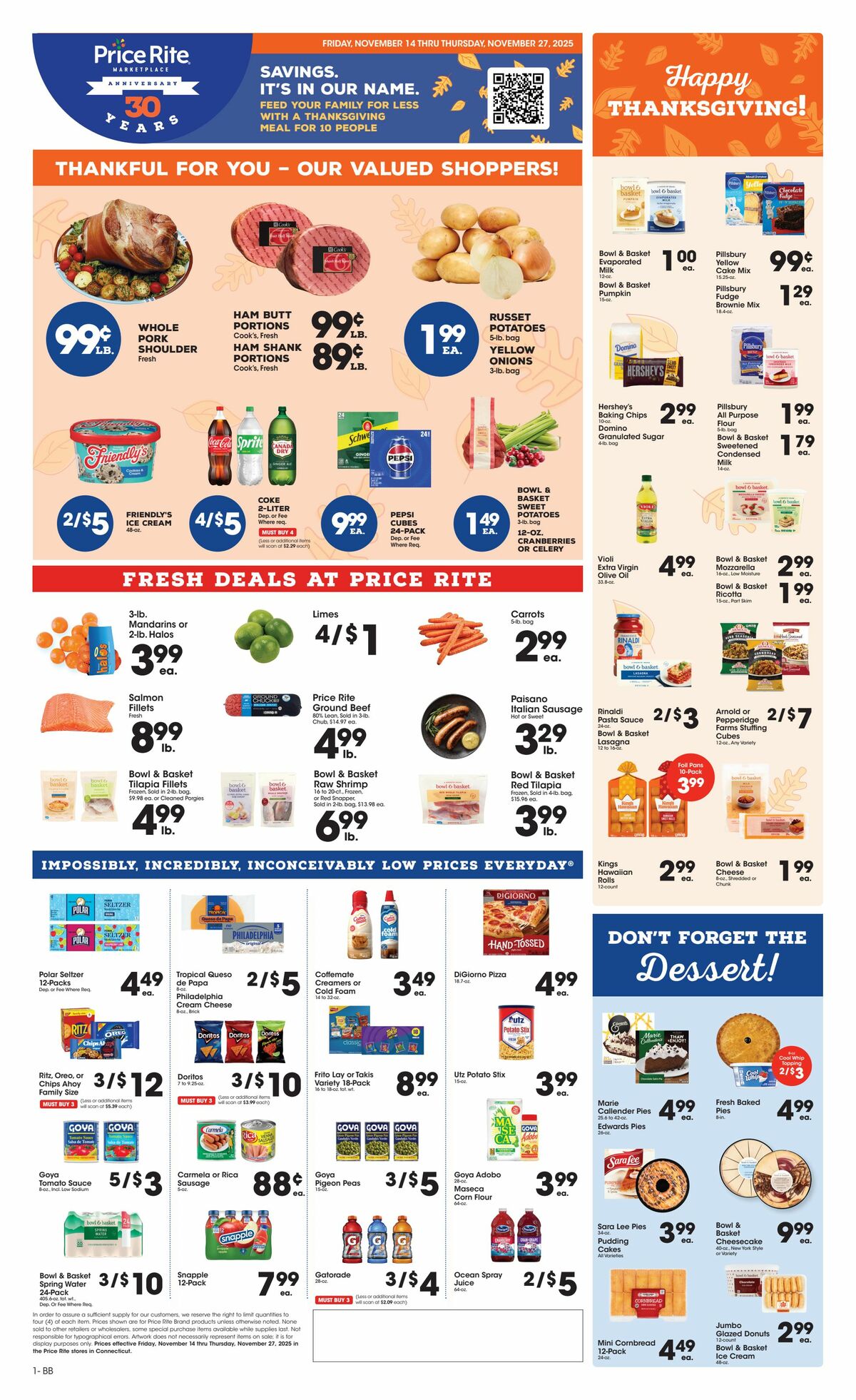 Price Rite Weekly Ad & Specials from November 14