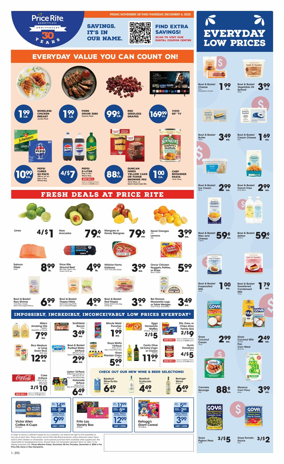 Price Rite Weekly Ad & Specials from November 27