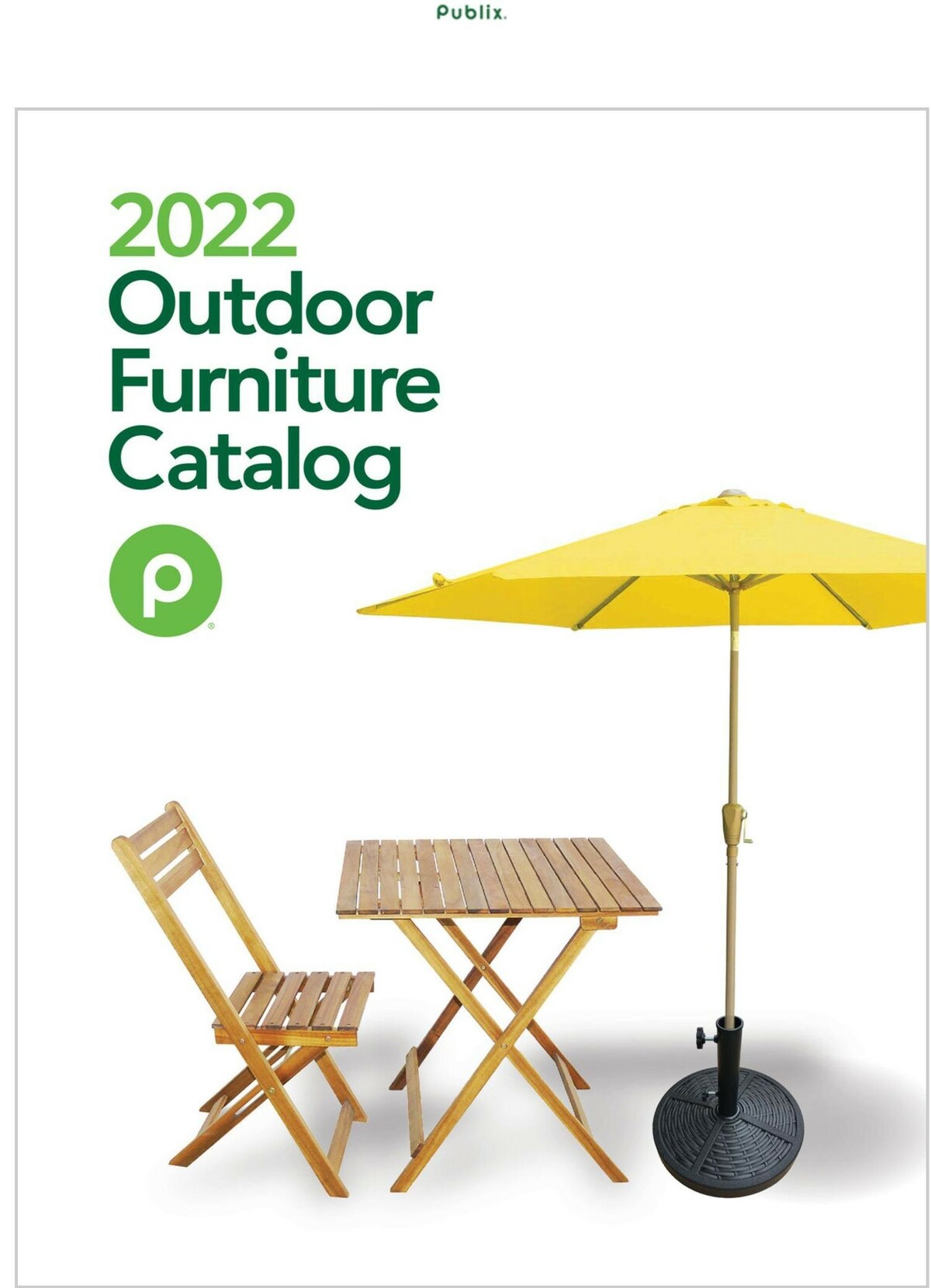 Publix Outdoor Furniture Catalog Weekly Ad from May 12
