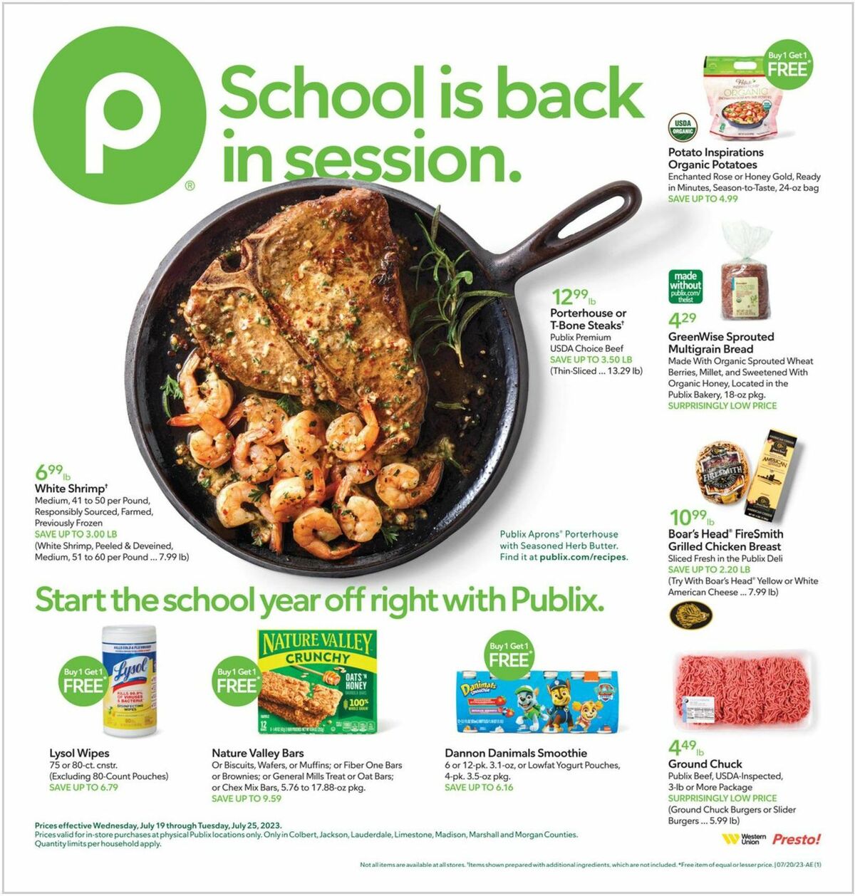 Publix Weekly Ad from July 19