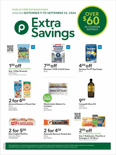 Publix Extra Savings