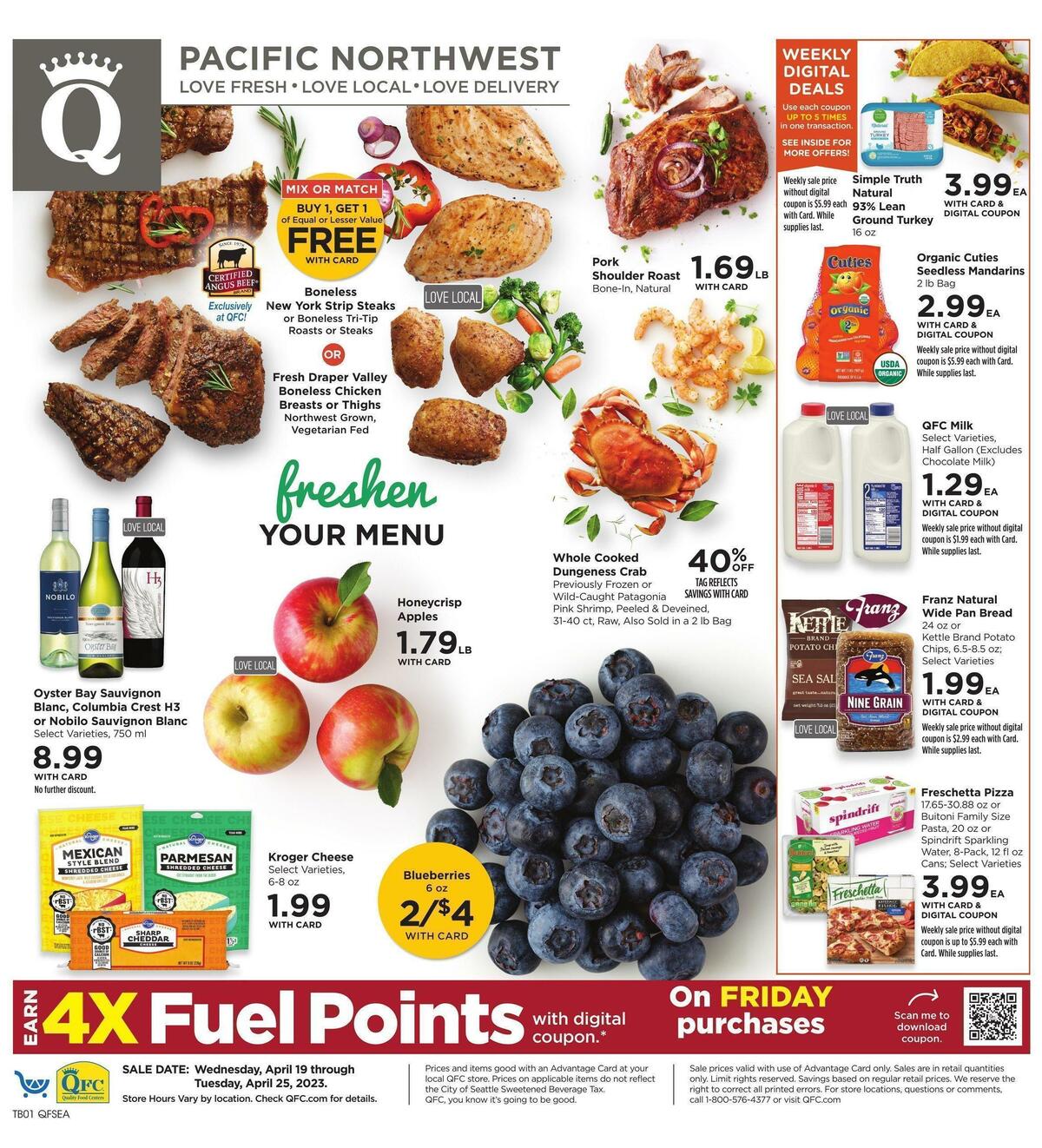 QFC Weekly Deals from April 19