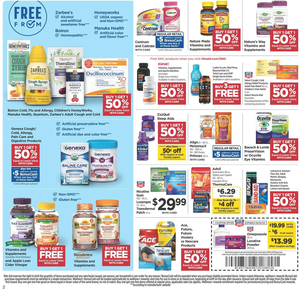 Rite Aid Weekly Ads from August 30 Page 3
