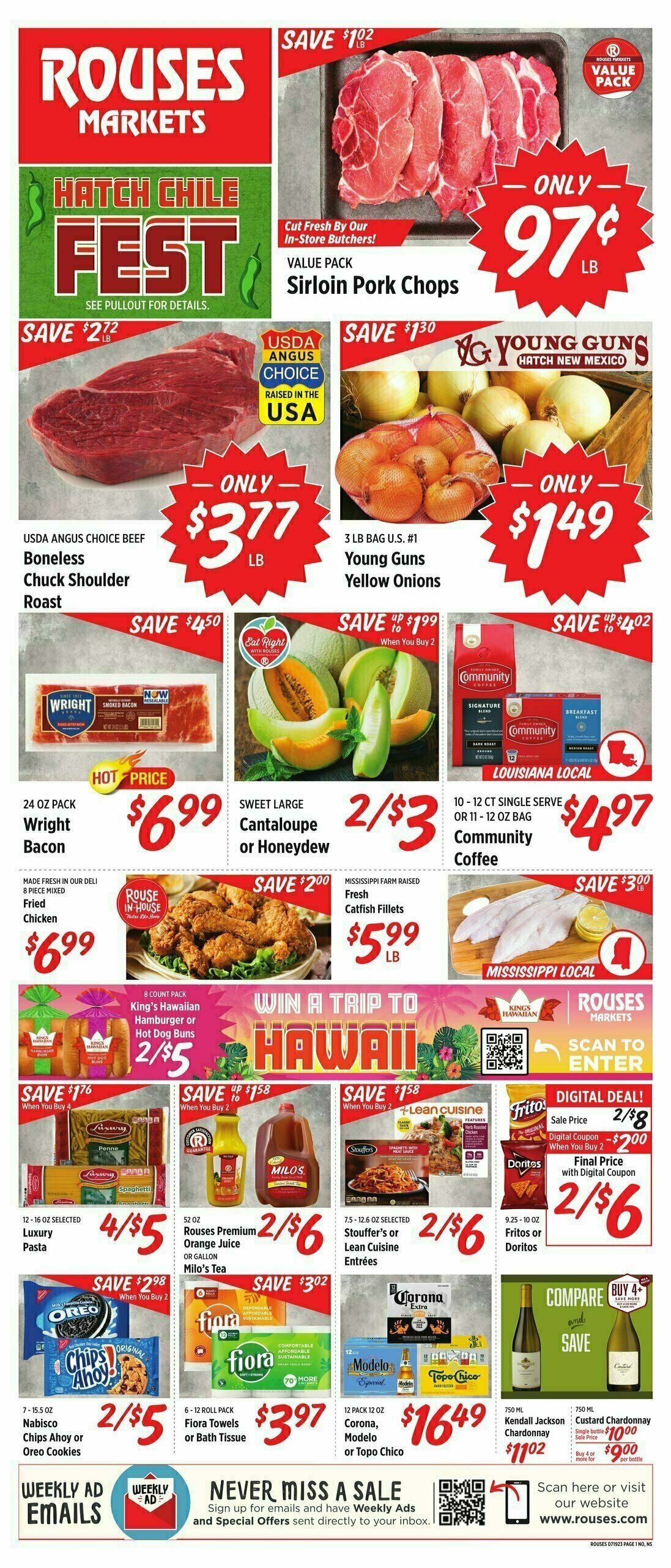 Rouses Markets Weekly Circular from July 19