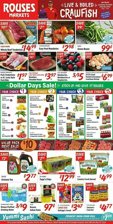 Rouses Markets Weekend Ad