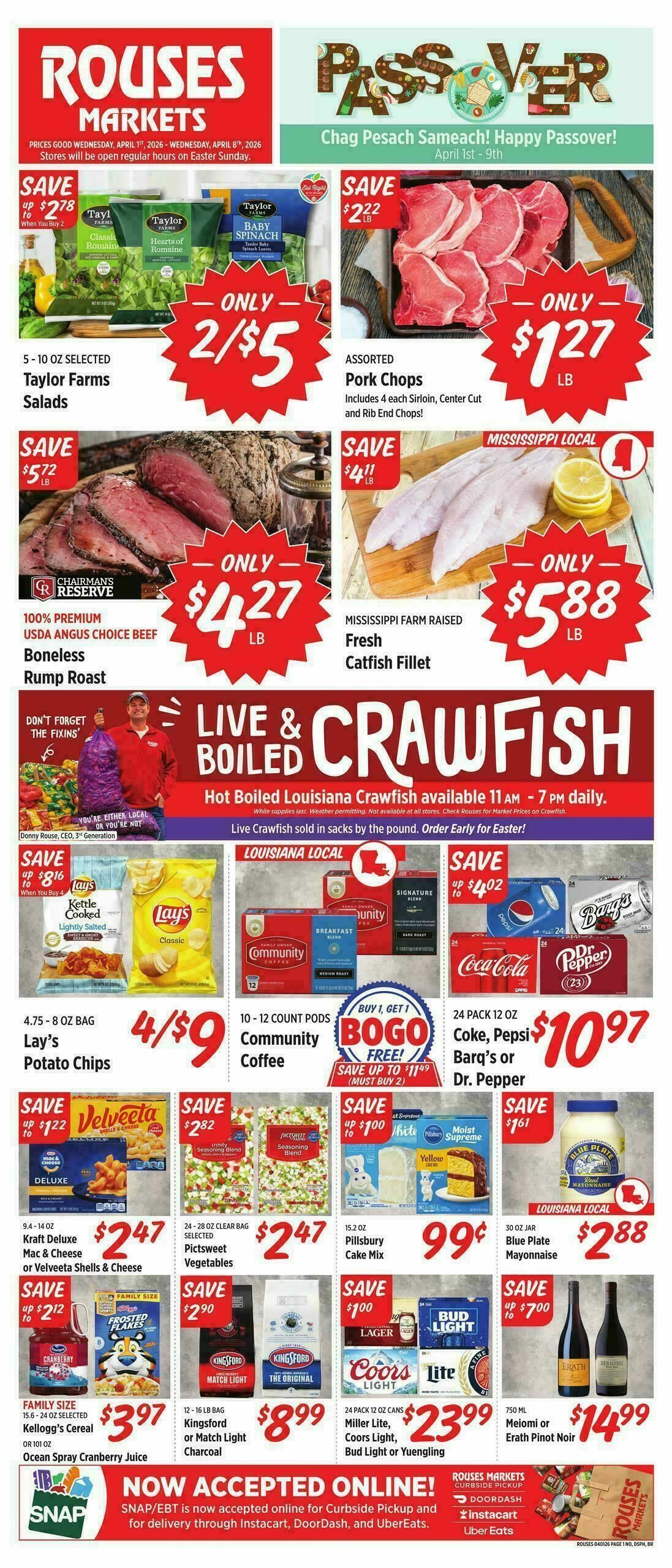 Rouses Markets Weekly Circular from April 1