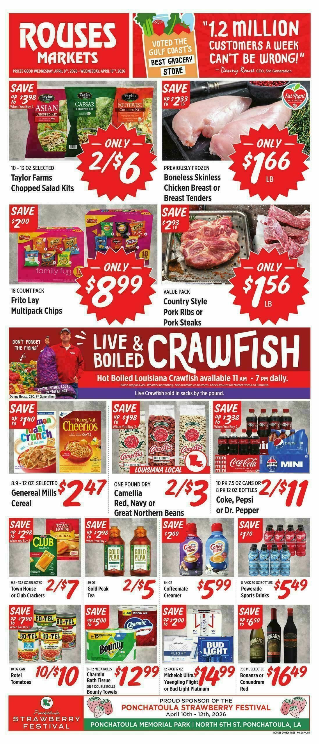 Rouses Markets Weekly Circular from April 8