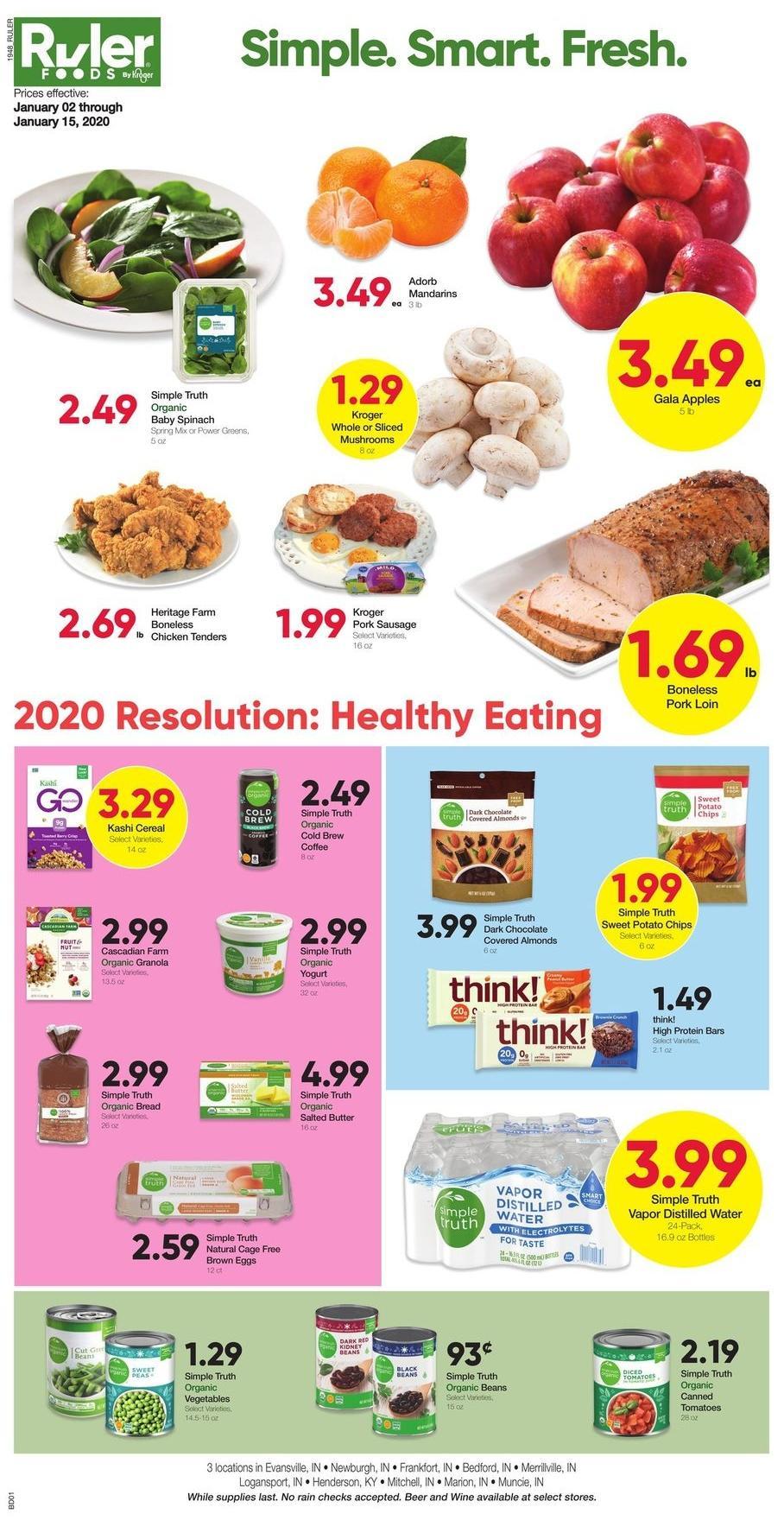 Ruler Foods Best Offers & Special Buys from January 2