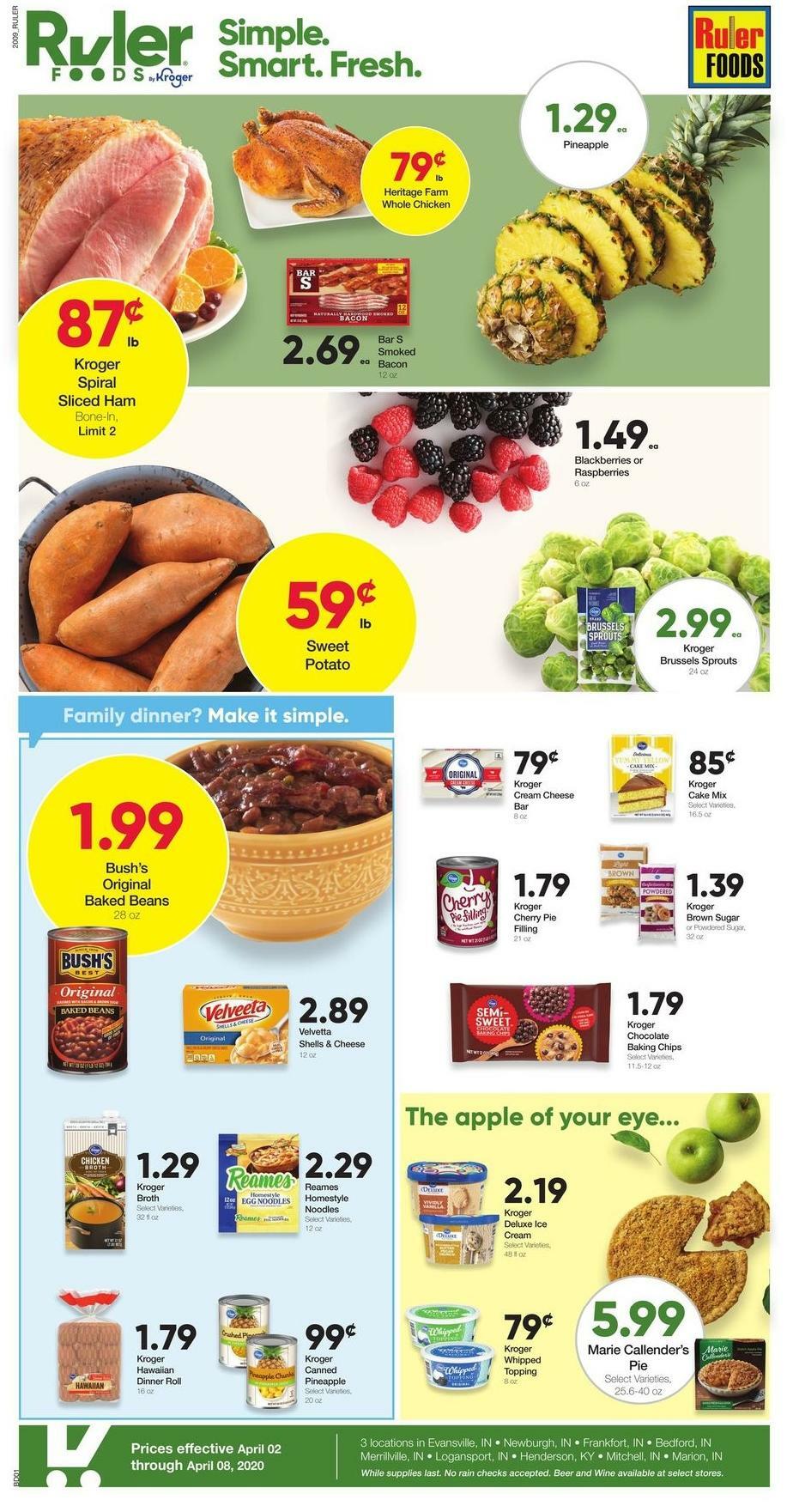 Ruler Foods Best Offers & Special Buys from April 2