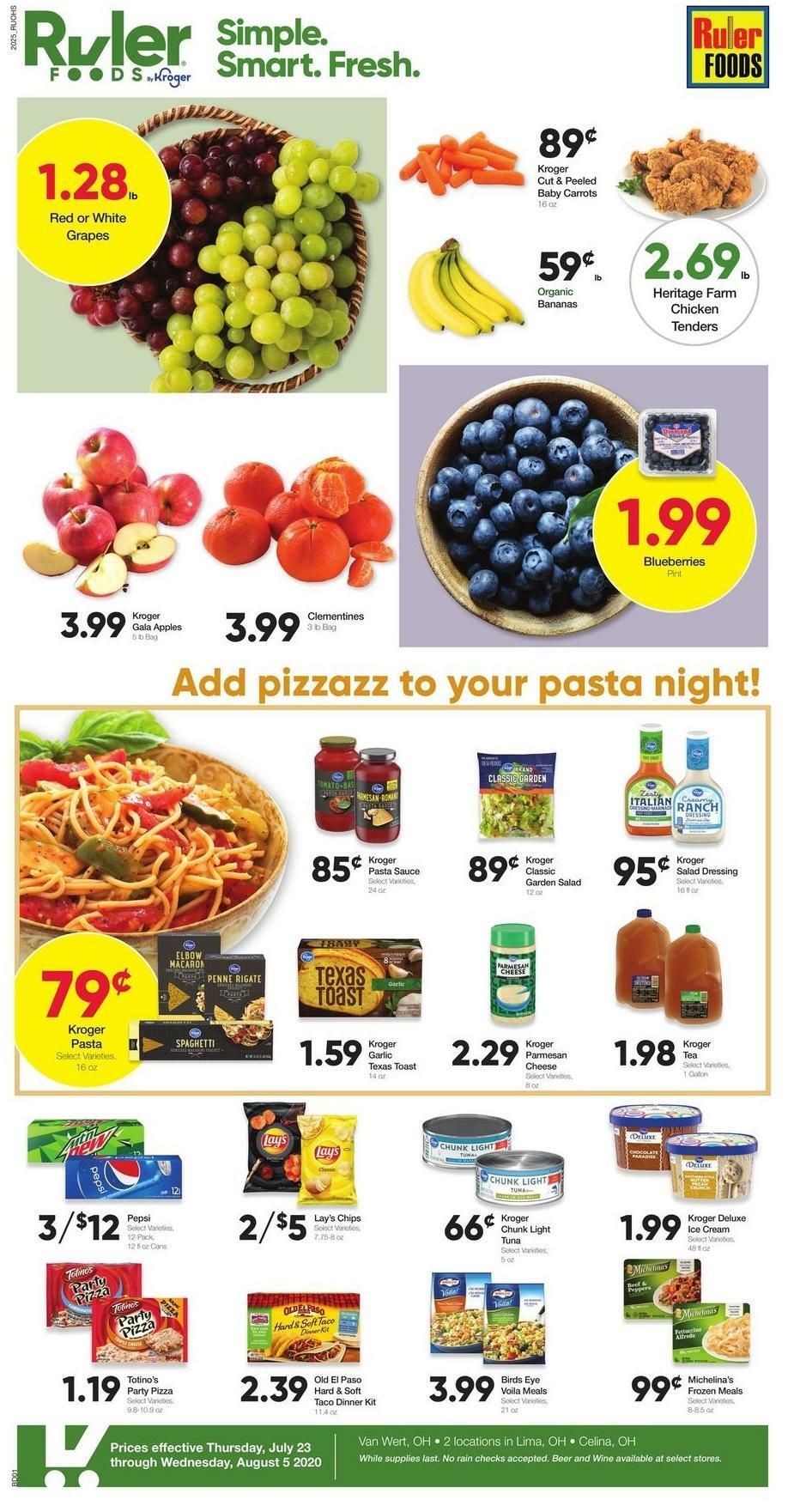 Ruler Foods Best Offers & Special Buys from July 23
