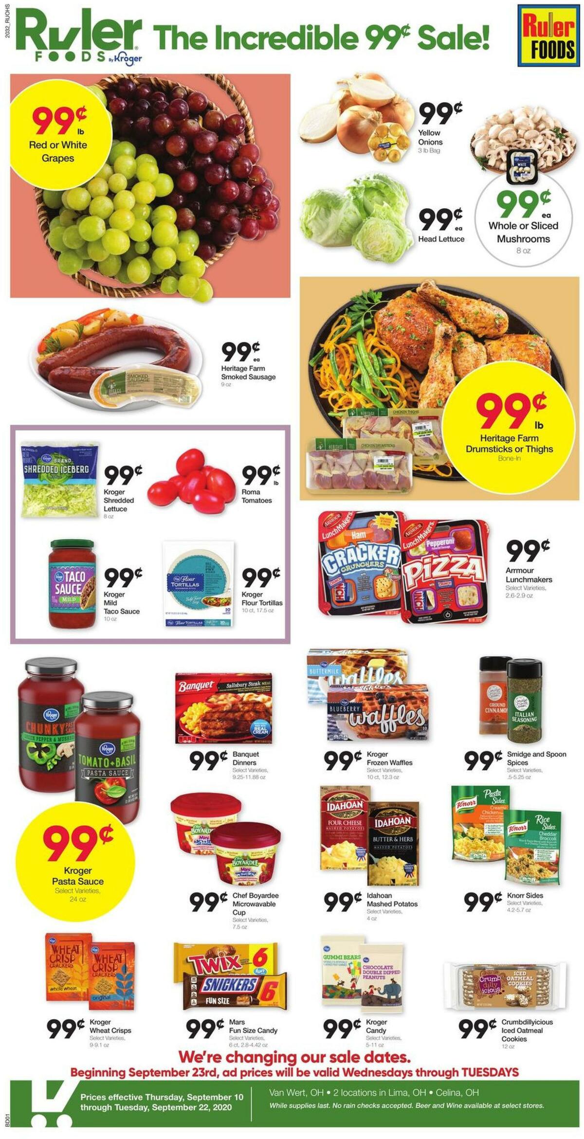 Ruler Foods Best Offers & Special Buys from September 10