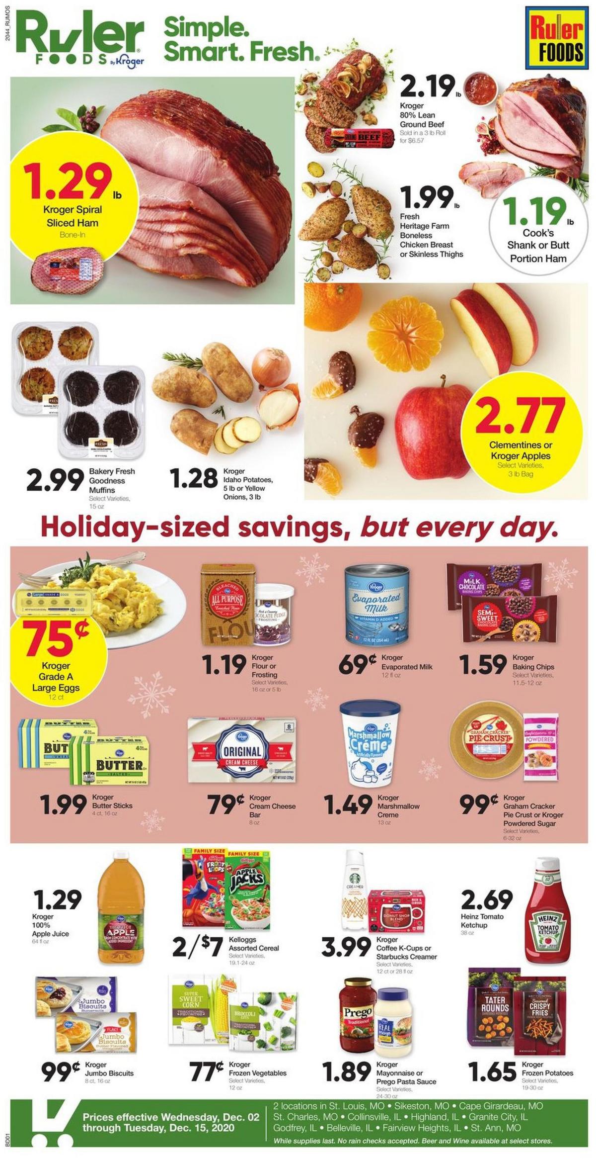 Ruler Foods Best Offers & Special Buys from December 2