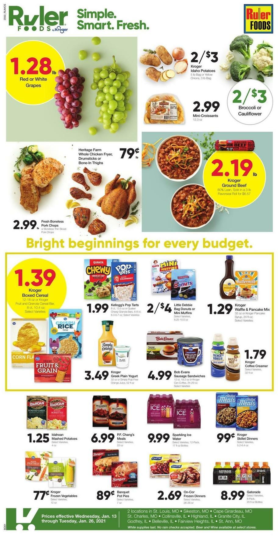 Ruler Foods Best Offers & Special Buys from January 13