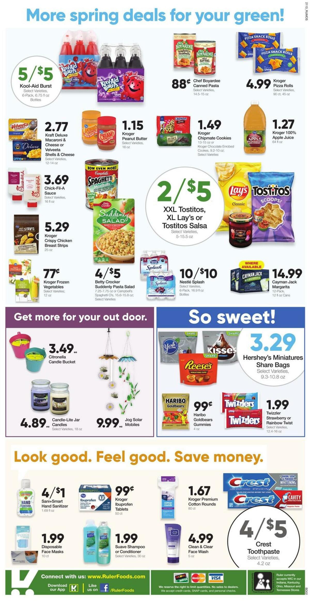 Ruler Foods Best Offers & Special Buys from April 28 Page 2