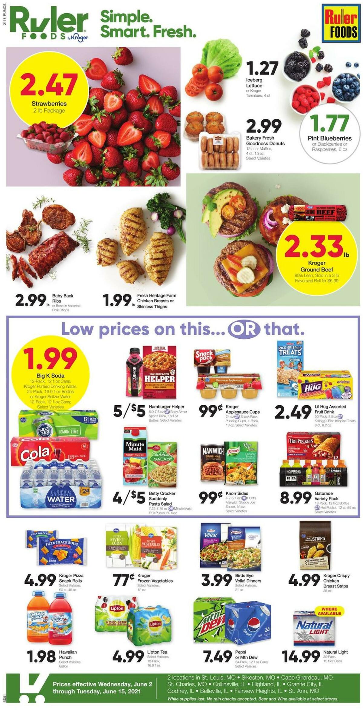 Ruler Foods Best Offers & Special Buys from June 2