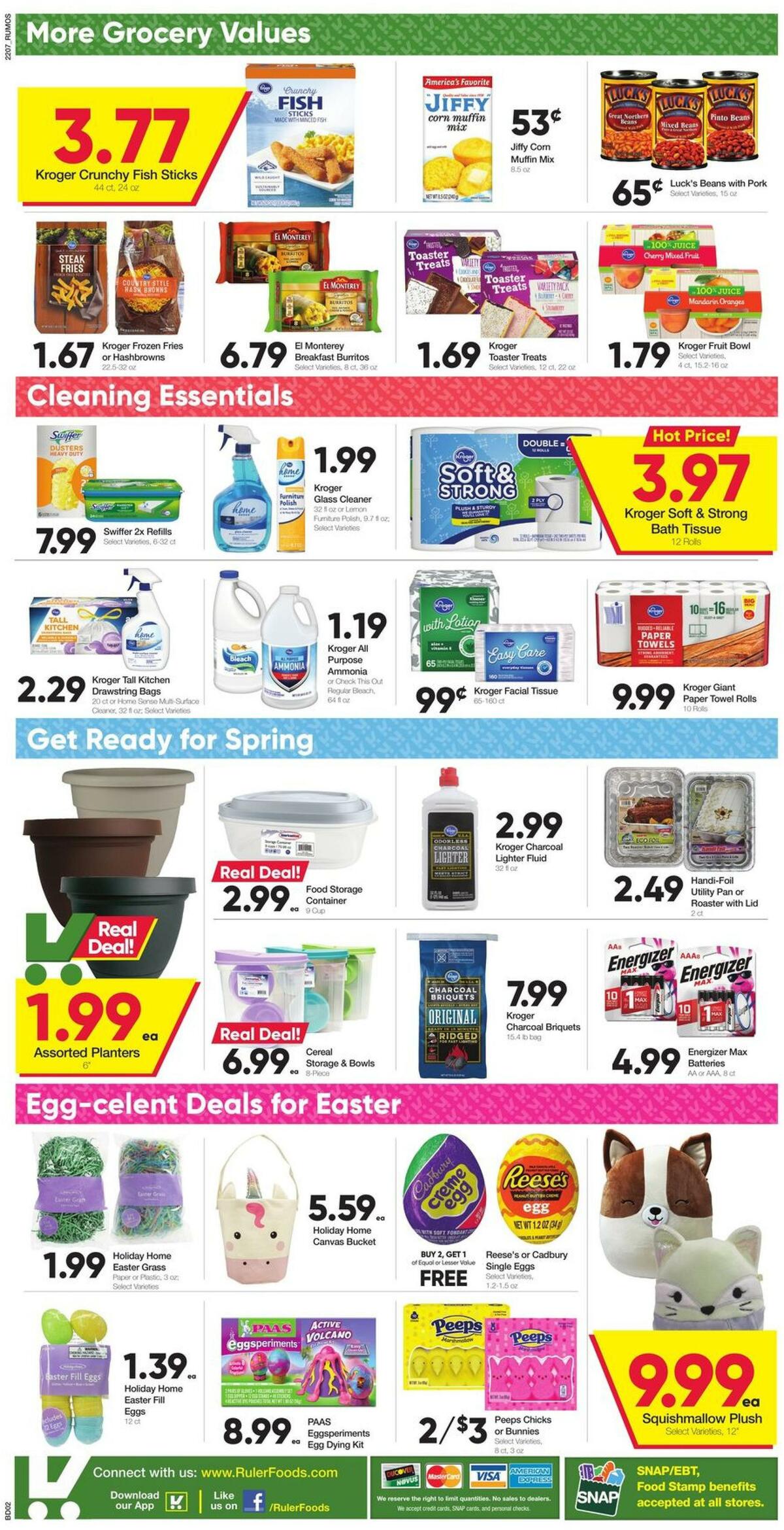 Ruler Foods Best Offers & Special Buys from March 16 Page 2