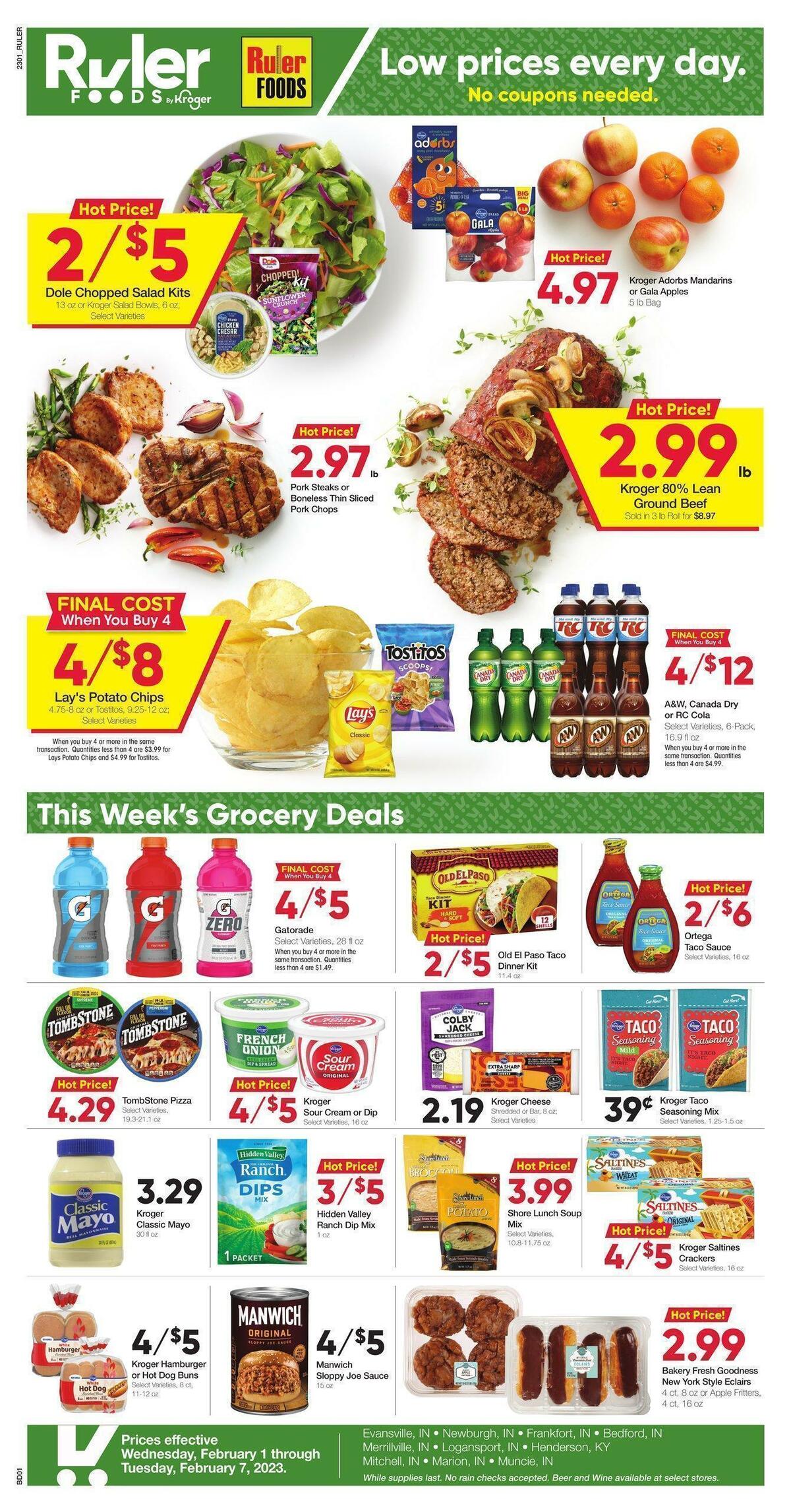 Ruler Foods Best Offers & Special Buys from February 1