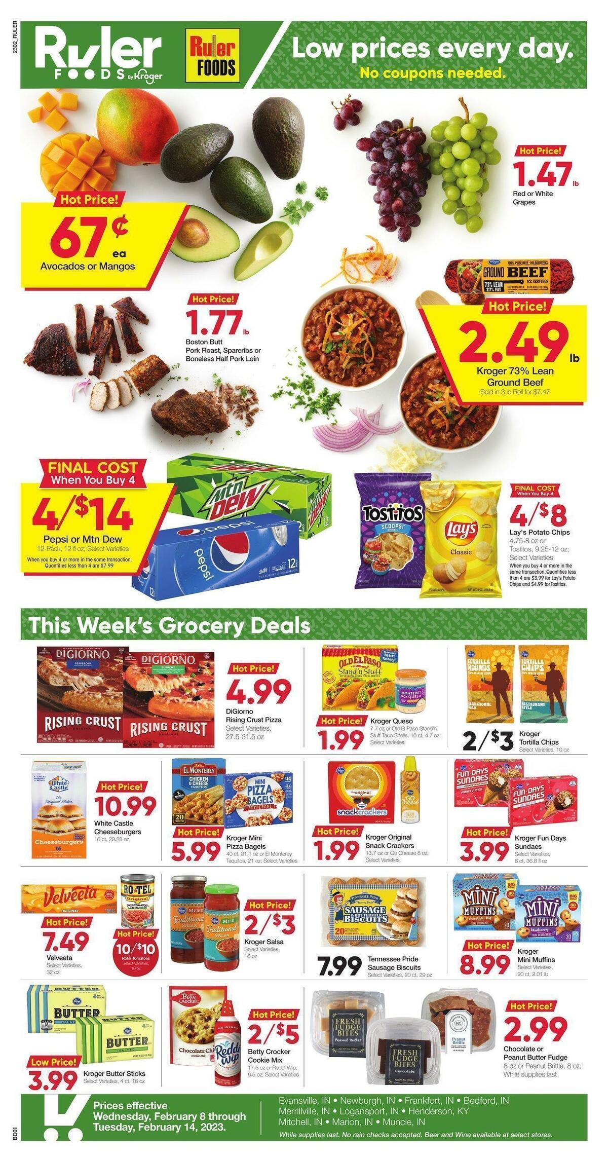 Ruler Foods Best Offers & Special Buys from February 8