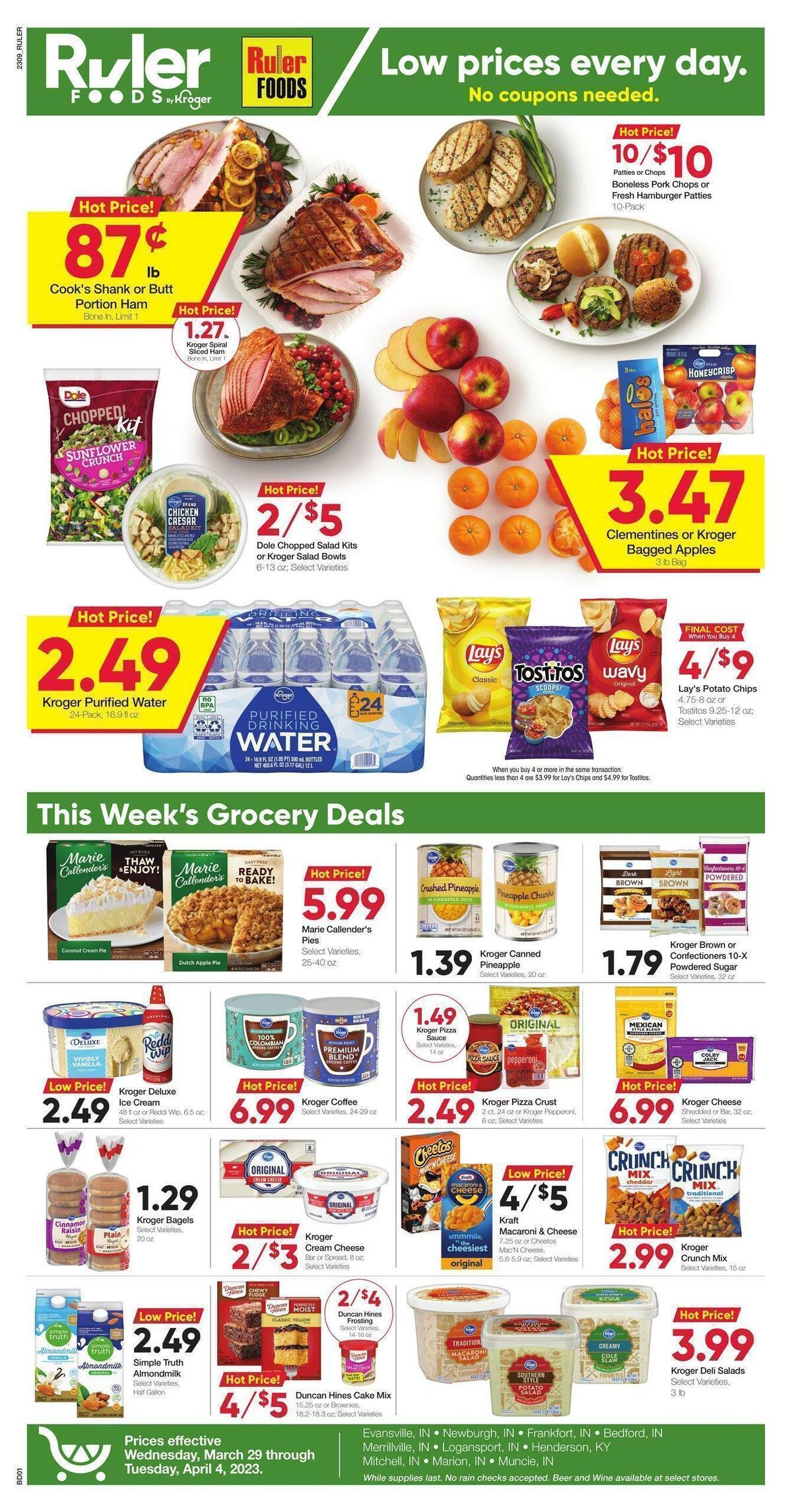 Ruler Foods Best Offers & Special Buys from March 29