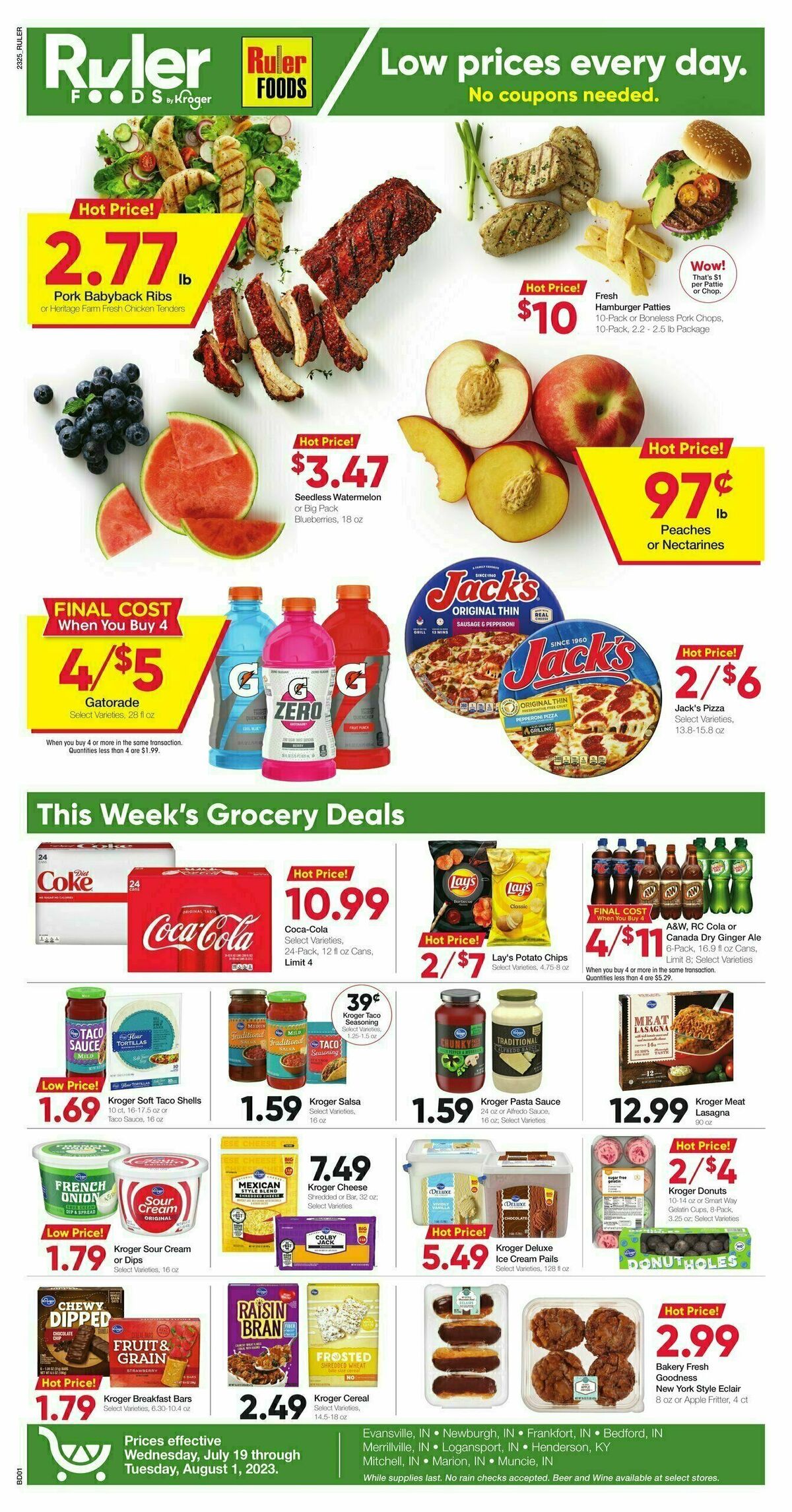Ruler Foods Best Offers & Special Buys from July 19