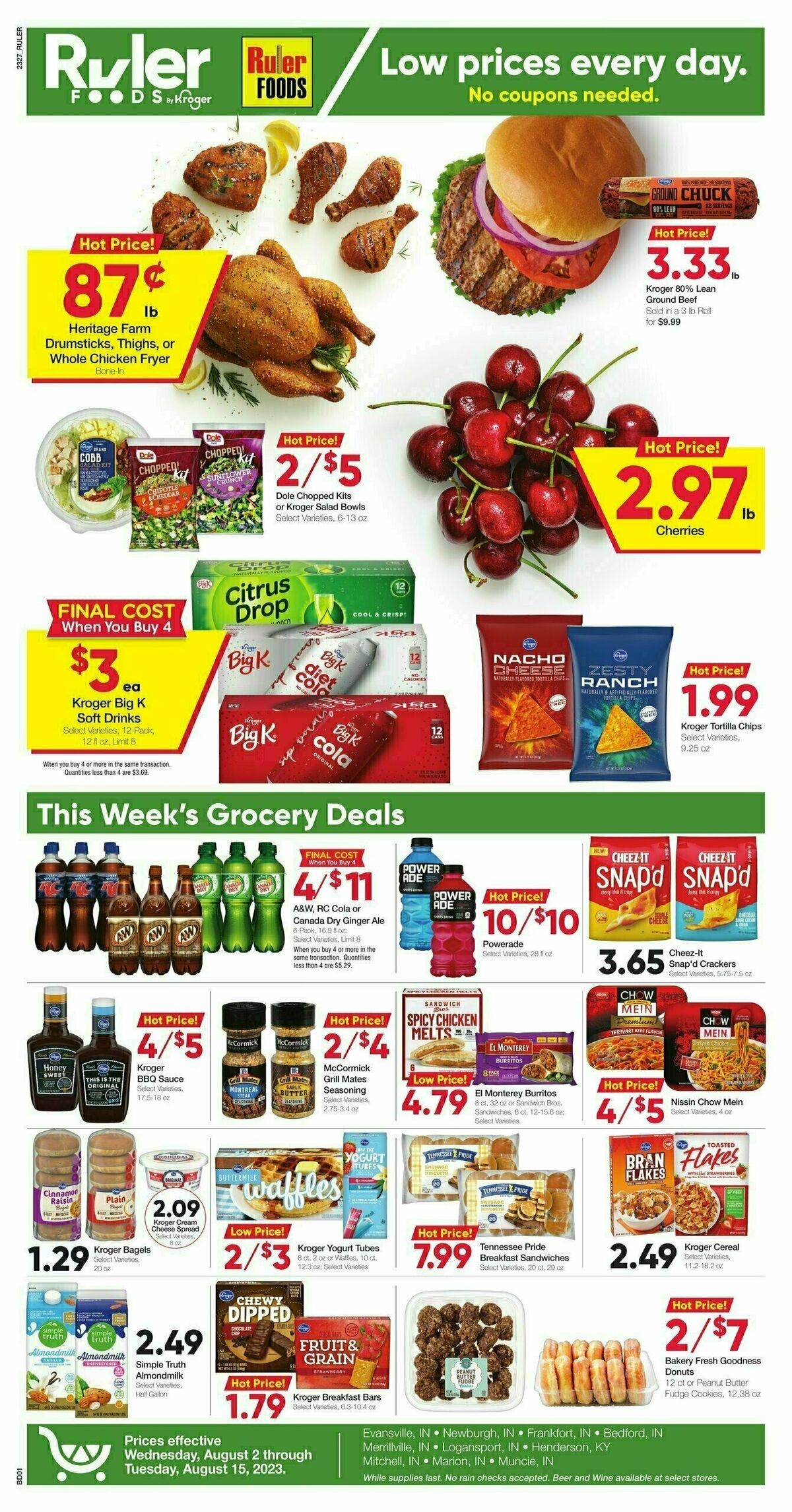 Ruler Foods Best Offers & Special Buys from August 2