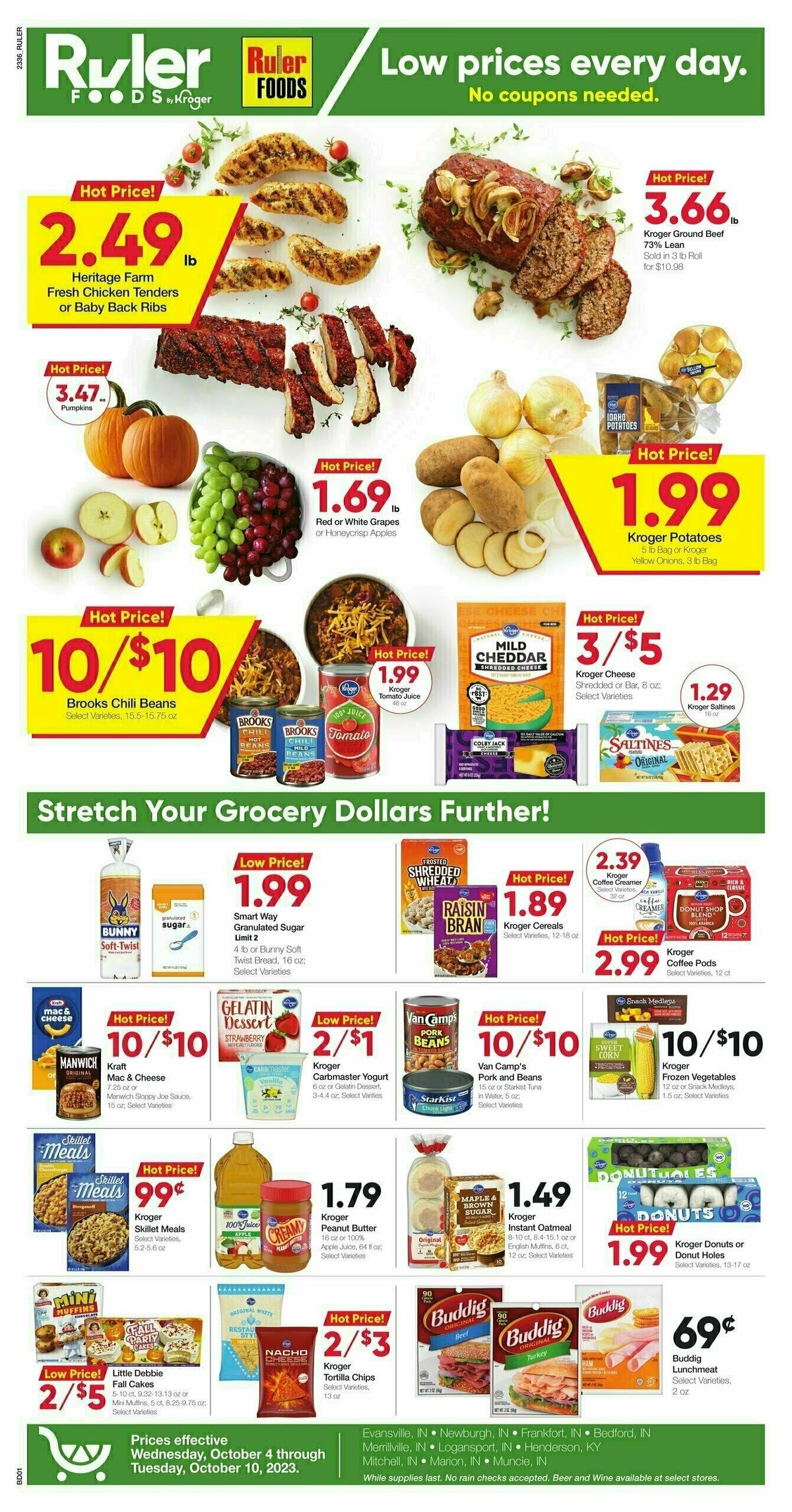 Ruler Foods Best Offers & Special Buys from October 4