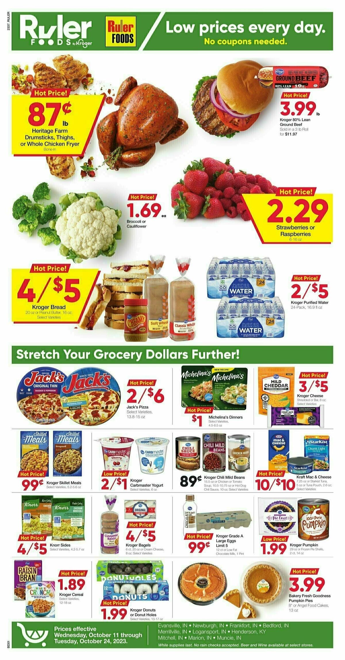 Ruler Foods Best Offers & Special Buys from October 11