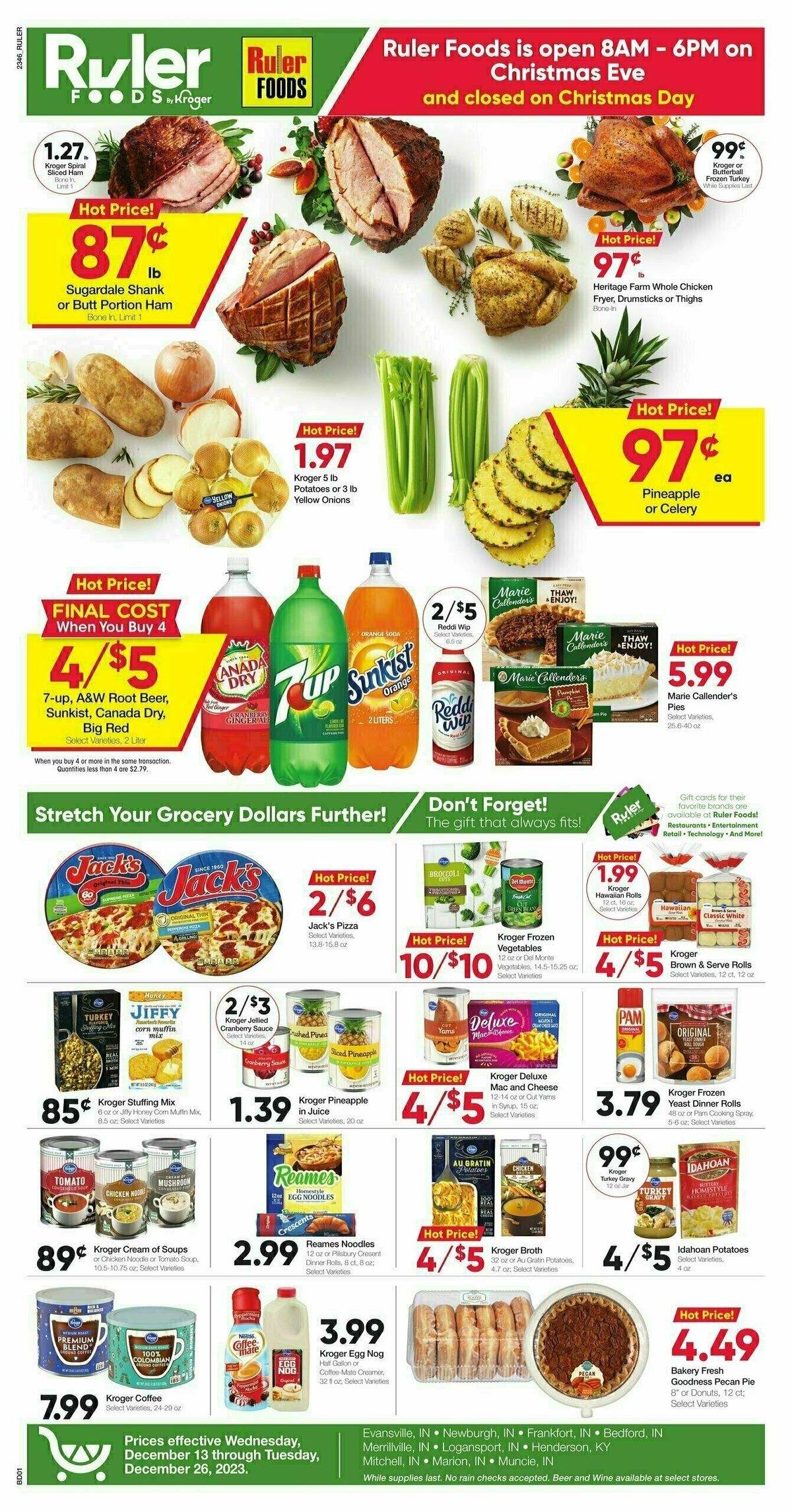 Ruler Foods Best Offers & Special Buys from December 13