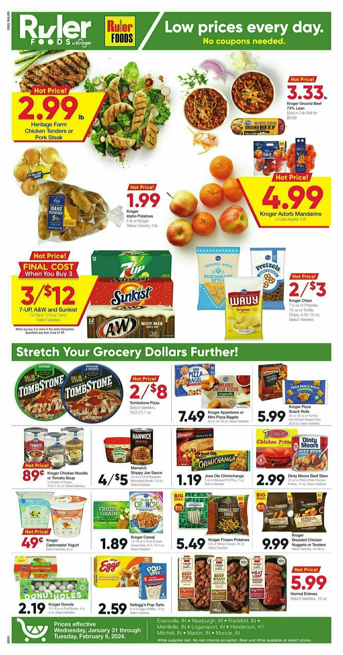 Ruler Foods Best Offers & Special Buys from January 31