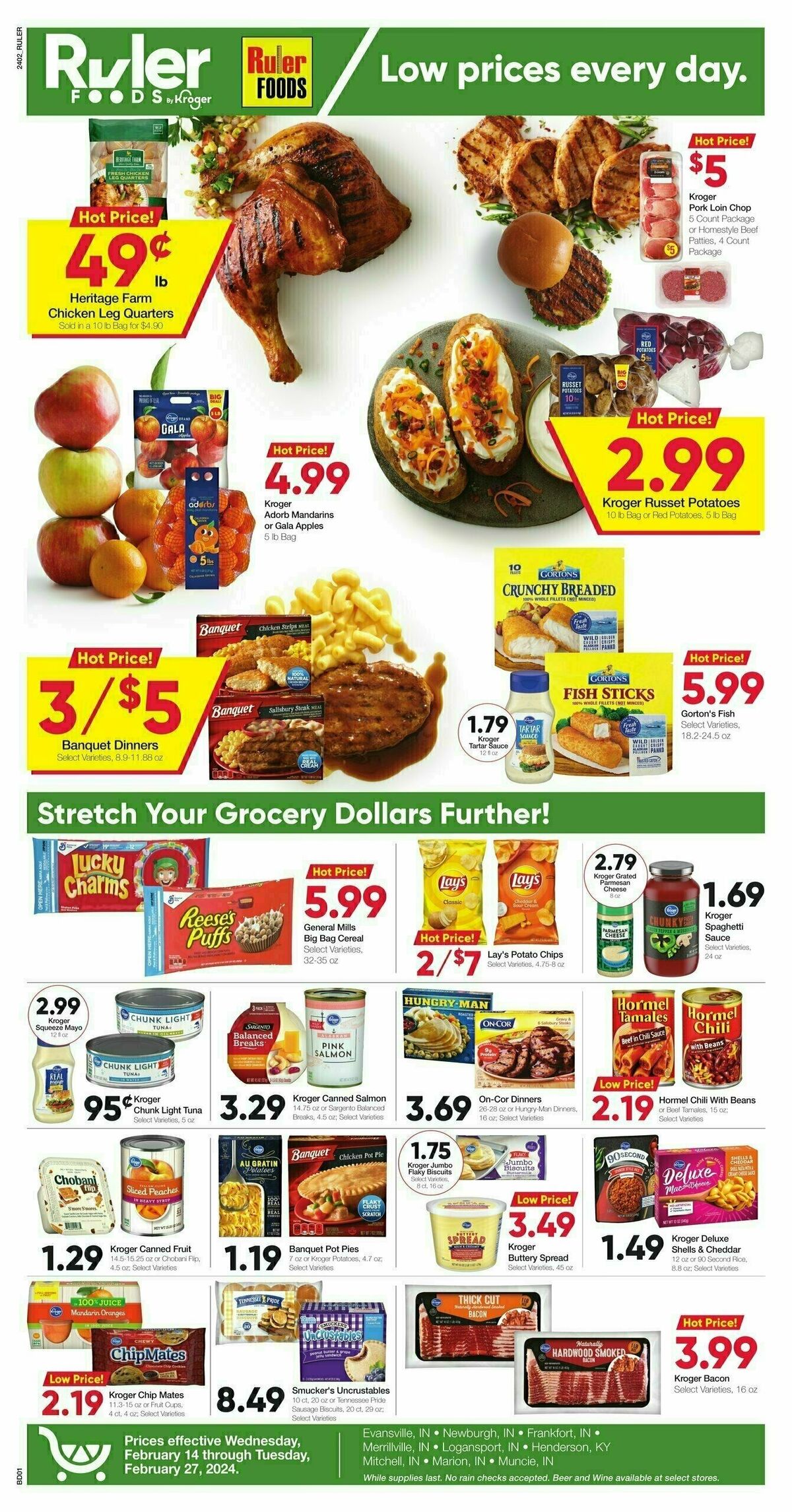 Ruler Foods Best Offers & Special Buys from February 14