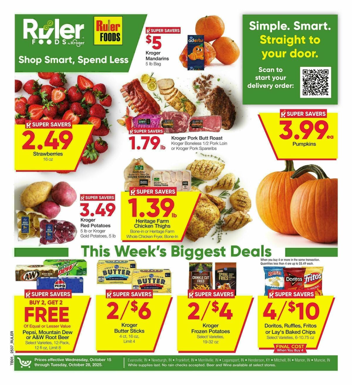 Ruler Foods Best Offers & Special Buys from October 15