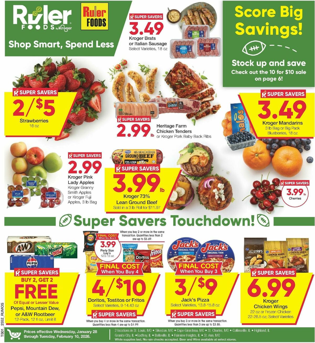 Ruler Foods Best Offers & Special Buys from January 27