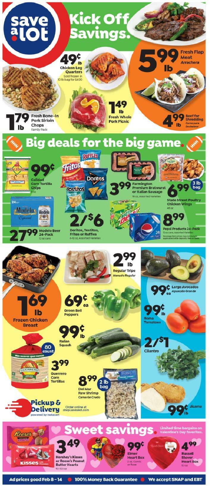 Save A Lot Weekly Ad from February 8