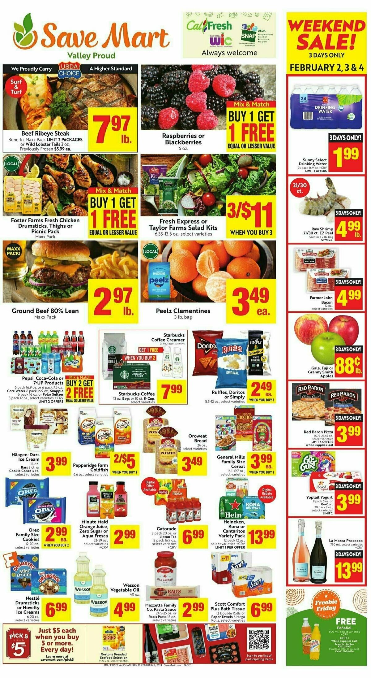 Save Mart from January 31