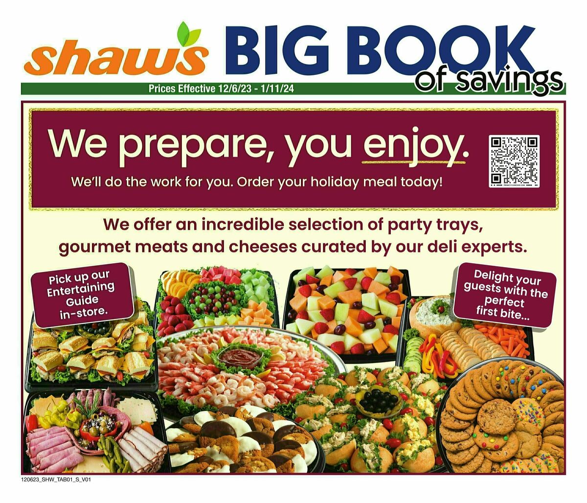 Shaw's Big Book of Savings Weekly Flyer from December 6