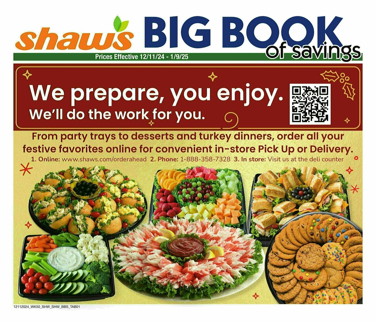 Shaw's Big Book of Savings Weekly Flyer from December 11