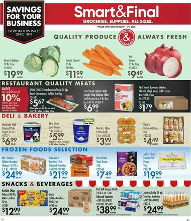 Smart & Final Business & Club Savings