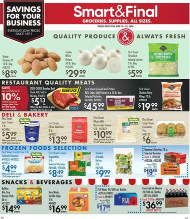 Smart & Final Business & Club Savings