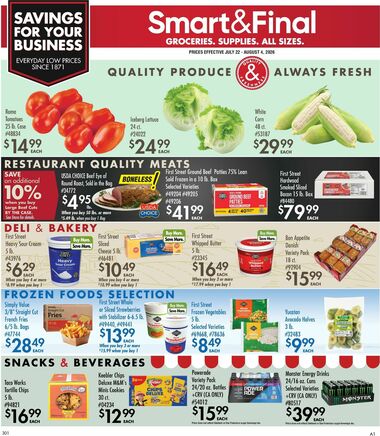 Smart & Final Business & Club Savings