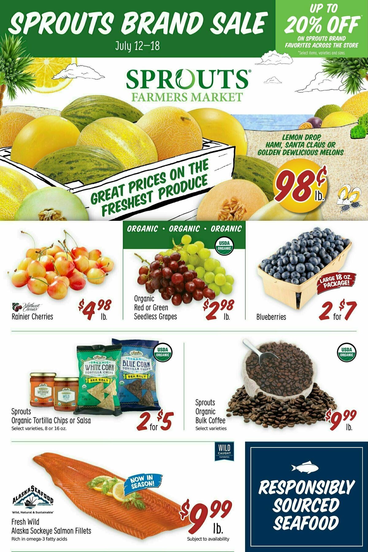 Sprouts Farmers Market Weekly Ad from July 12