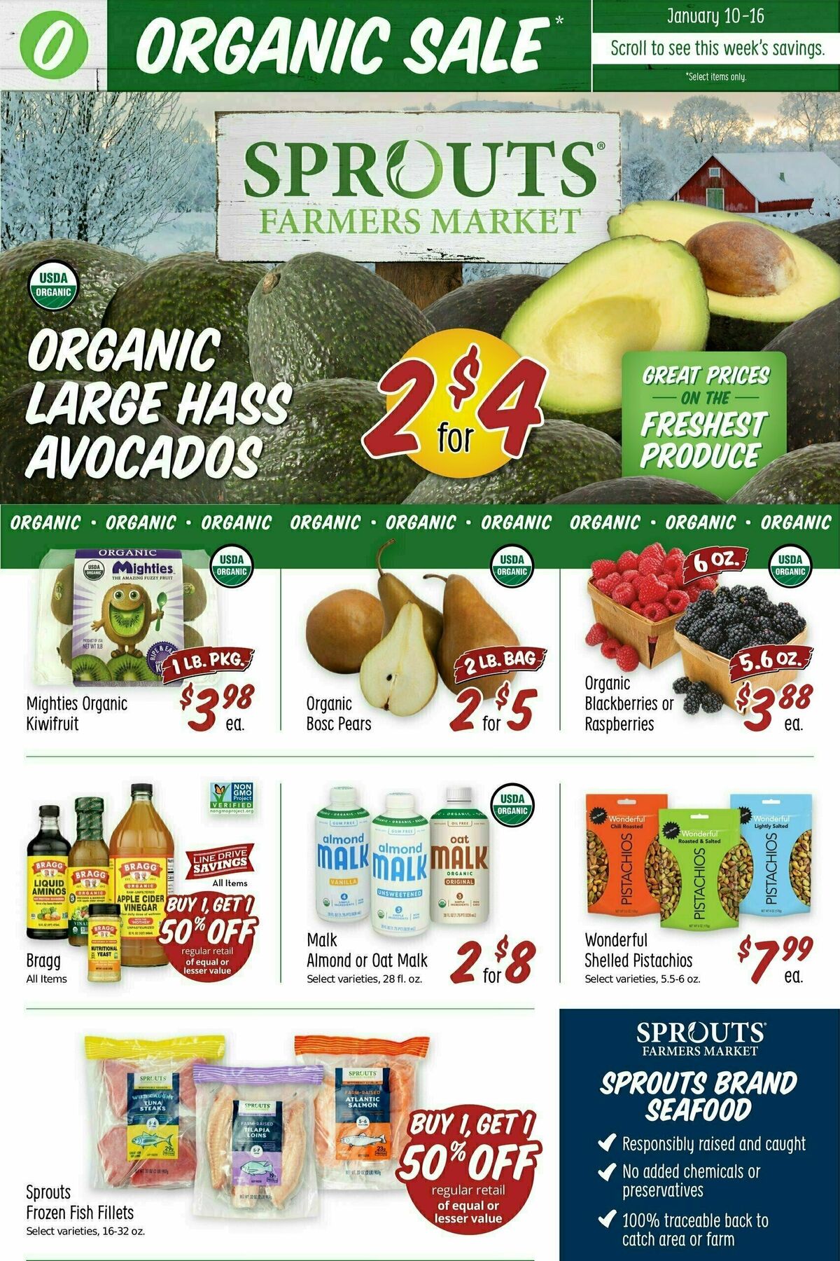 Sprouts Farmers Market Weekly Ad from January 10