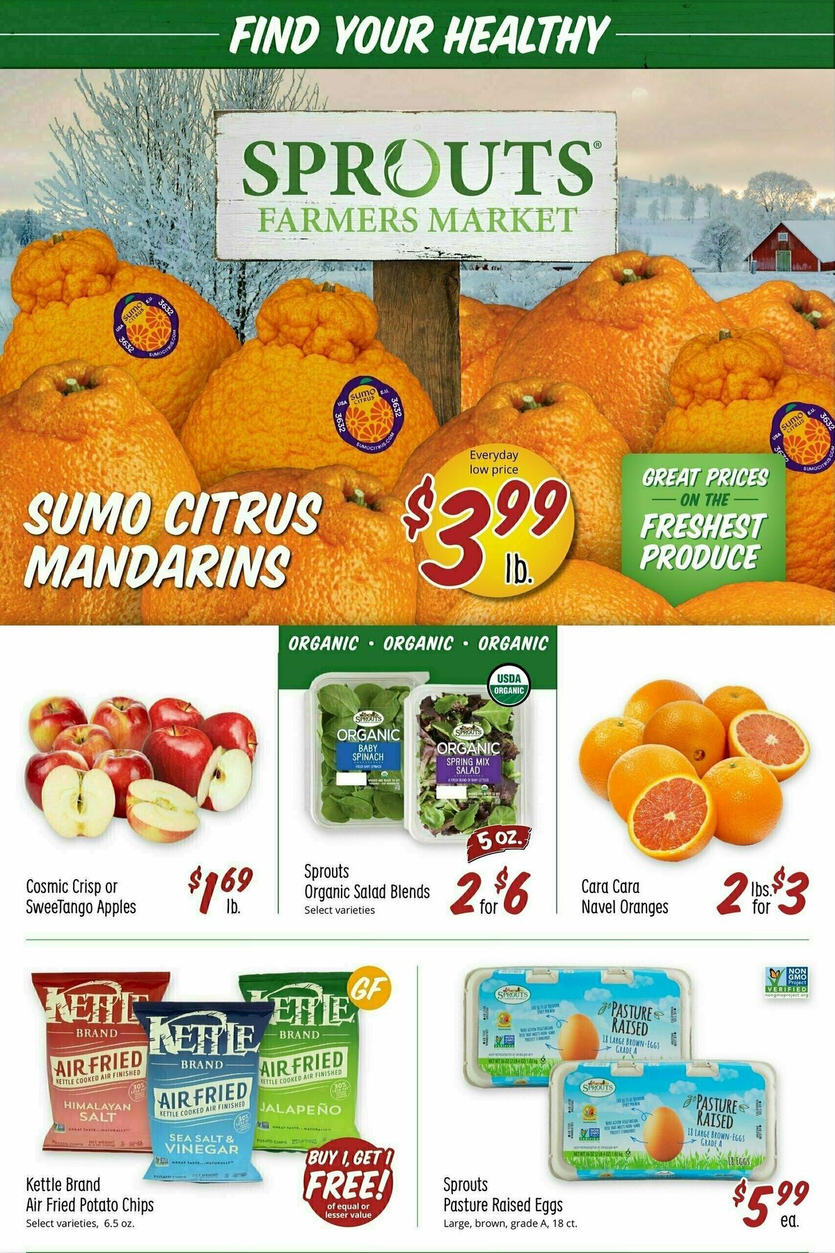 Sprouts Farmers Market Weekly Ad from January 24