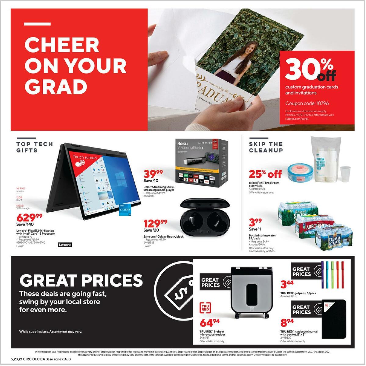 Staples Staples weekly ad from May 23 Page 4