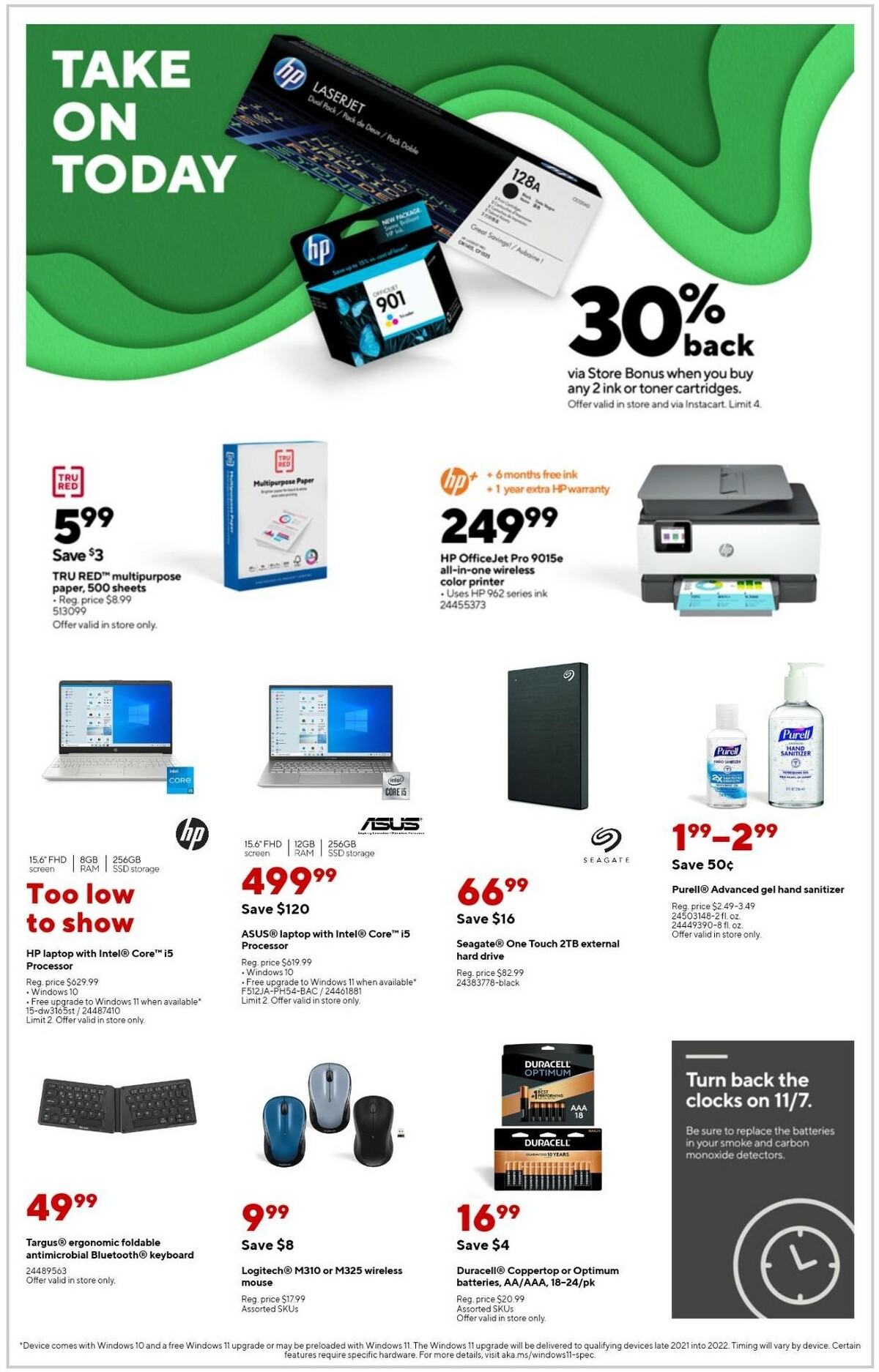 Staples Staples weekly ad from October 31