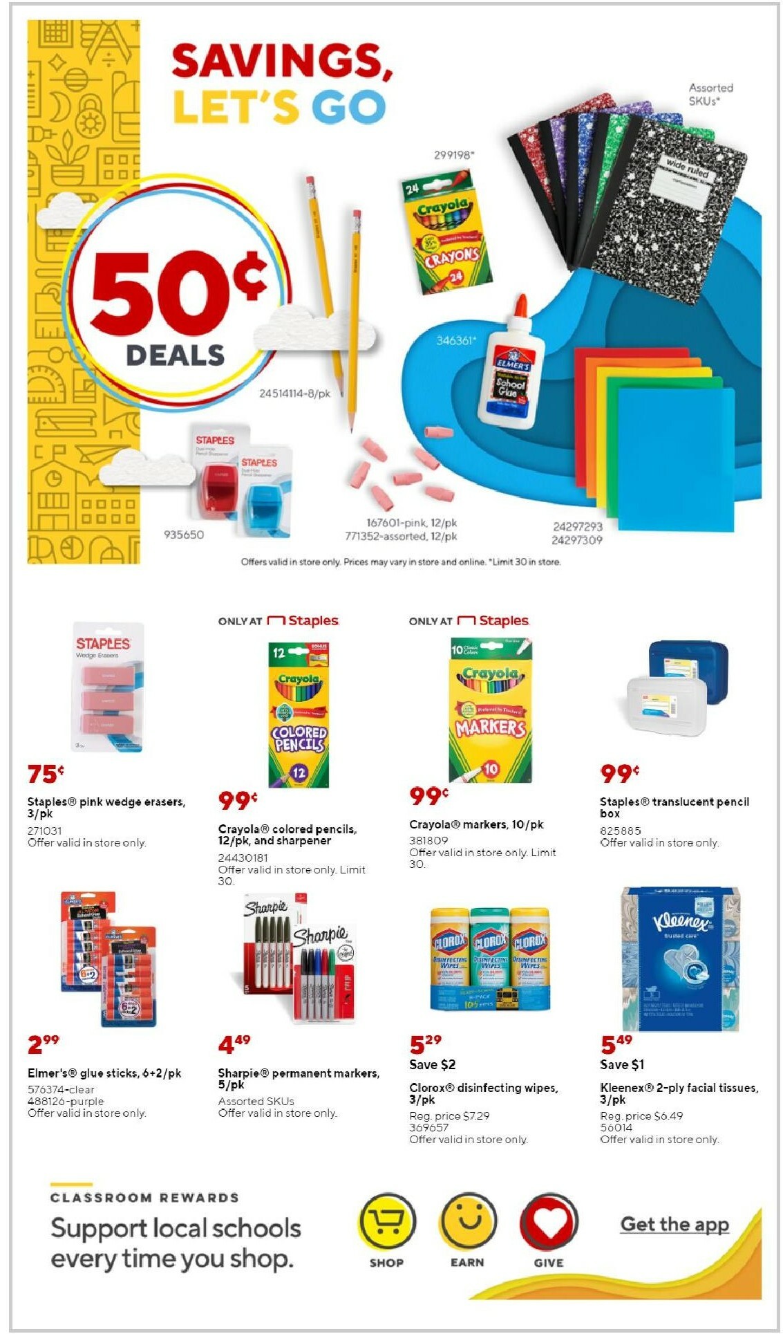 Staples Staples weekly ad from June 26
