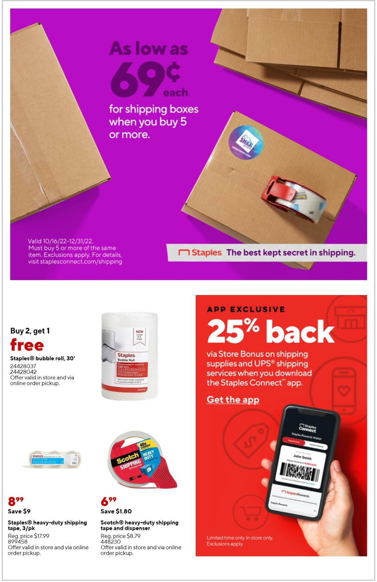 Staples Staples weekly ad from November 27 Page 2