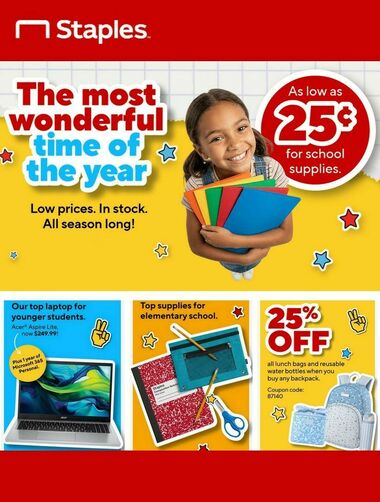 Staples
