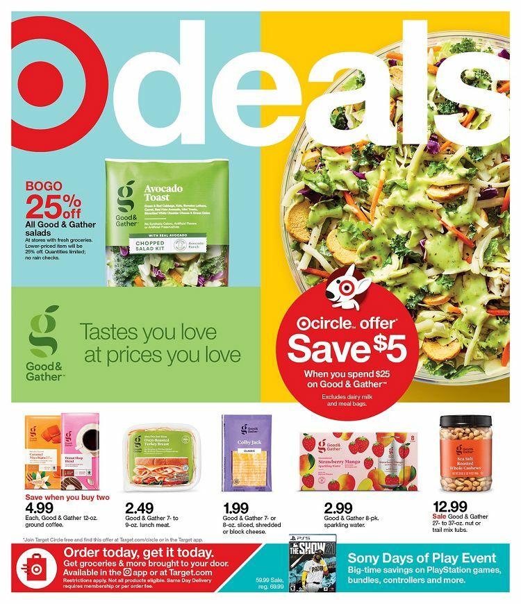 Target Weekly Ad & Weekly Deals from June 6