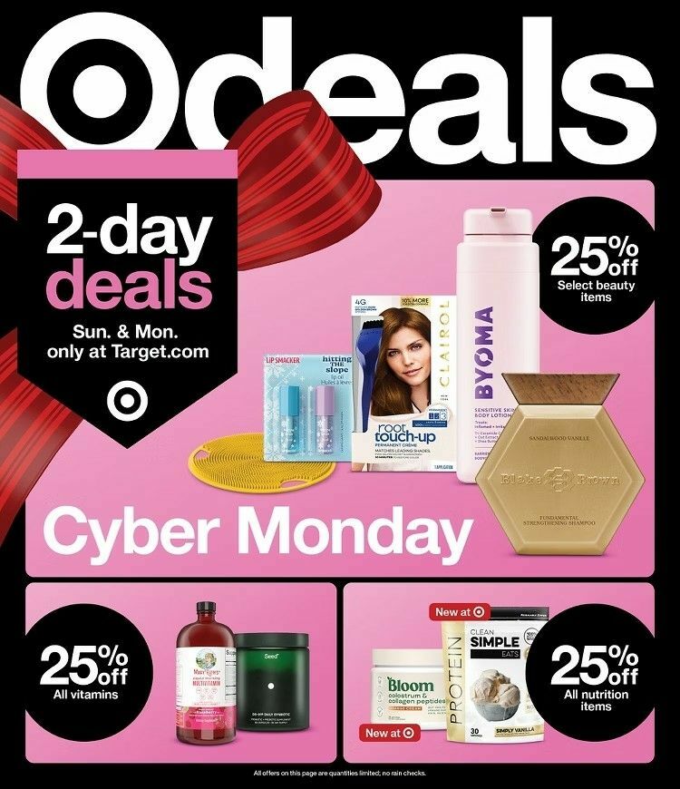 Target Cyber Monday Weekly Ad & Weekly Deals from December 1