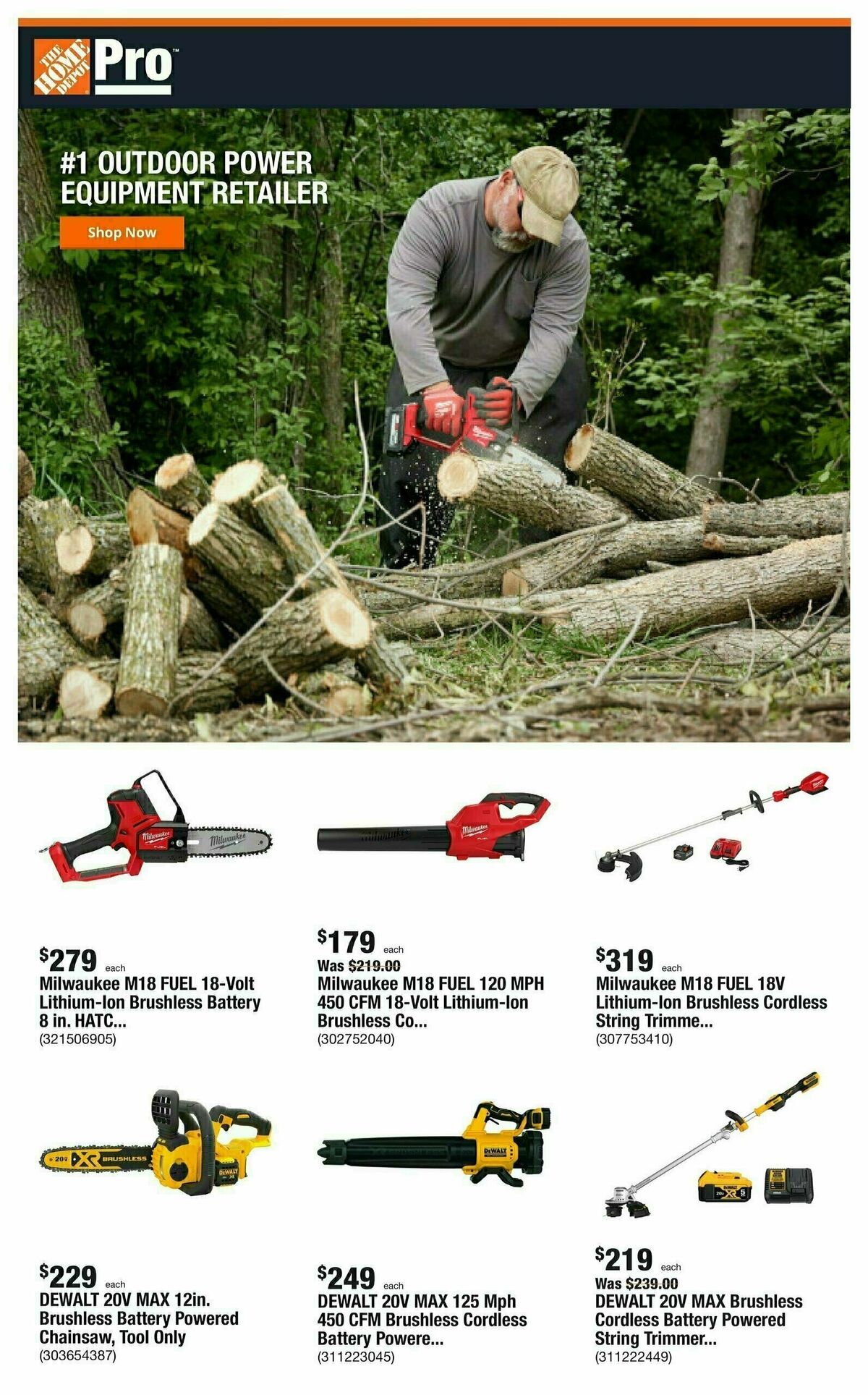 The Home Depot Pro Local Ad & Catalog from October 30